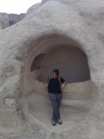 Jaqueline em Goreme - Capadócia.