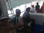 Em Cancun, a caminho do passeio do Submarino Amarelo.