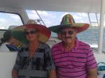 Vanda e Constantino, curtindo o México...