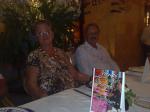 Wanda e Constantino no Jantar com Show Típico Mexicano.