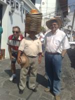 Vendedor de Chapéus em Taxco.