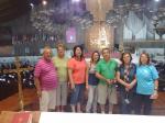 Grupo após a Missa em Guadalupe.