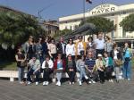 Grupo no embarque para Sirmione.