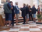 Casais renovando os votos do matrimônio, em Nazaré.