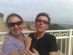 No alto do Monte Tabor.