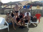 Cristiano, Suzana, Ivan Tata e Sidney no Mar Morto.