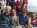 José, Maria, Ivan e Maria Luiza na Barca.
