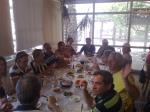 Grupo no Almoço do Peixe de Pedro.