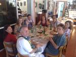 Grupo no Almoço do Peixe de Pedro.