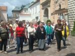 Grupo visitando o Santuário de N.Sra. Jasna Góra.