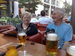 Ilda e Canísio no jantar em Berlin.