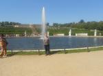 Ilda, Neusa, Ivan e Inês nos Jardins do Palácio de Sanssouci, em Postdam.