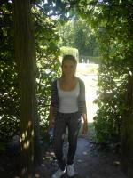 Ana nos Jardins do Palácio de Sanssouci, em Postdam.