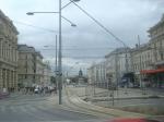 Pelas ruas de Viena.