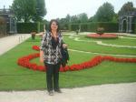 Marisa no Palácio de Schonbrunn.