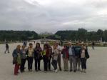 Grupo no Palácio de Schonbrunn.