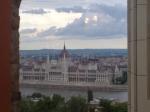 O Parlamento Húngaro, visto de nosso hotel.