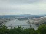Vista do Rio Danúbio, em Budapest.