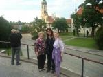 Ilda, Marisa e Nedis em passeio a pé pelas ruas de Praga, capital da Rep. Tcheca