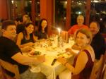 Jantar no hotel Europa, de Olímpia.
