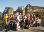 Grupo em Meteora.
