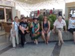 Odila, Bete, Glaci, Teresinha e Affonso curtindo Pamukkale.