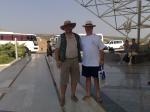 Ivan e Carlos curtindo Pamukkale.