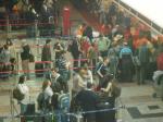 Parte do grupo no Check In no aeroporto de Porto Alegre.