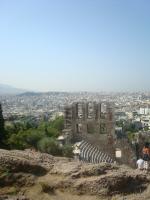 Vista de Atenas desde a Acrópolis.