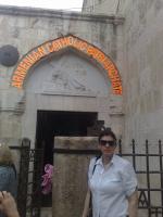Irani percorrendo a Via Sacra em Jerusalém.