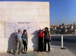Elsa, Cida, Sriley e Marisa na Cidadela de Amman.