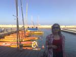 Maria Ines no porto de Jope.