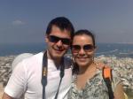 Rafael e Camila em Haifa.
