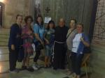 Na Basílica da Anunciação, em Nazareth.