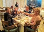 Jantar em nosso hotel em Atenas.