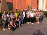 Grupo na visita ao Museu do Cairo.