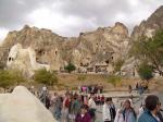 Detalhes da Aldeia de Goreme, na Capadócia.
