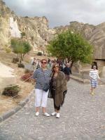 Gilda e Marilene em Goreme, Capadócia.