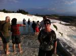 Joeci em Pamukkale.