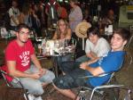 Willian, Mirela, Moises e Roberto aguardando o embarque em Porto Alegre.