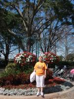 Anelise no Sea World.