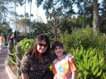 Marisa e Lucas no Sea World.