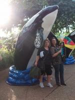 Bianca e Marisa no Sea World.