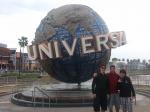 Roberto, Willian e Moises no Universal Studios.