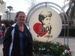 Marlene no Universal Studios.