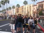 Anelise, Marlene, Ivan, Bianca, Claudio, Sandra e Juliana no Universal Studios.