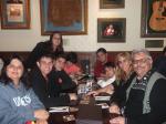 Mesa Spier em jantar no Hard Rock Cafe.