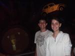 Iuri e Isabella no Planet Hollywood.