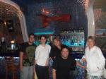 Willian, Isabella, Bianca, Claudio e Anelise no Planet Hollywood.