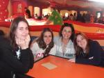 Isabella, Mariana, Sandra e Debora na Island of Adventure.
